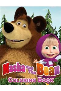 Masha and the Bear Coloring Book