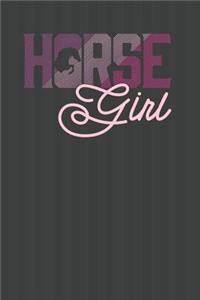 Horse Girl Journal Notebook - Line Ruled