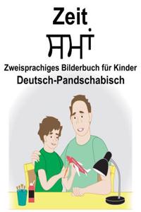 Deutsch-Pandschabisch Zeit Zweisprachiges Bilderbuch für Kinder
