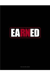 Earned: Unruled Composition Book