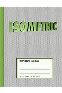 Isometric Graph Paper Notebook