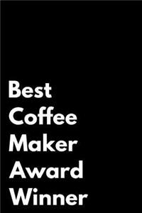 Best Coffee Maker Award Winner