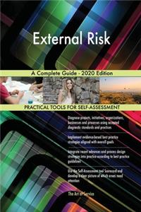 External Risk A Complete Guide - 2020 Edition