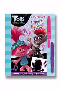 Trolls World Tour Poppy's Painting Party Blow Pen Art