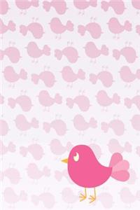 Little Pink Bird Journal Book