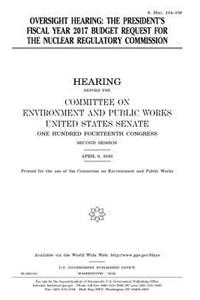 Oversight hearing