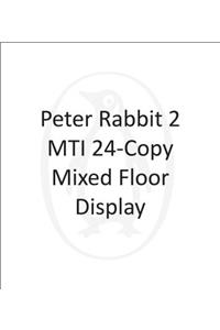 Peter Rabbit 2 MTI 24-copy Mixed Floor Display w/ Riser