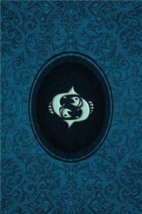 Monogram Pisces Notebook