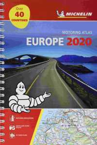 Europe 2020 - Tourist and Motoring Atlas (A4-Spiral)