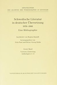 Schwedische Literatur Band 1