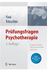 Prufungsfragen Psychotherapie: Fragensammlung Mit Kommentierten Antworten