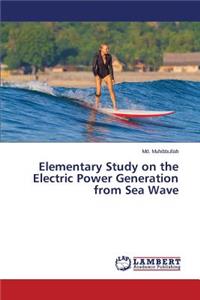 Elementary Study on the Electric Power Generation from Sea Wave