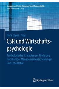 Csr Und Wirtschaftspsychologie