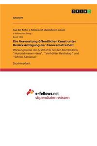Die Verwertung öffentlicher Kunst unter Berücksichtigung der Panoramafreiheit
