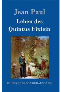 Leben des Quintus Fixlein