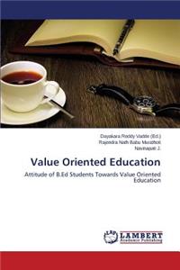 Value Oriented Education