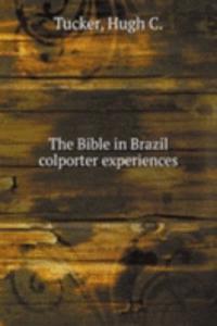 Bible in Brazil colporter experiences