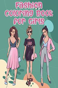 Fashion Coloring Book for Girls