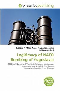 Legitimacy of NATO Bombing of Yugoslavia
