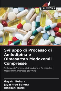 Sviluppo di Processo di Amlodipina e Olmesartan Medoxomil Compresse