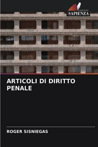 Articoli Di Diritto Penale