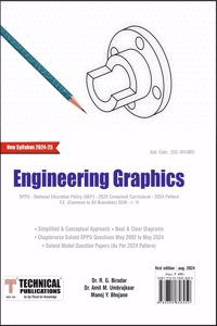 Engineering Graphics for SPPU R24 Course (FE - I/II - COMMON - ESC-103-MEC)