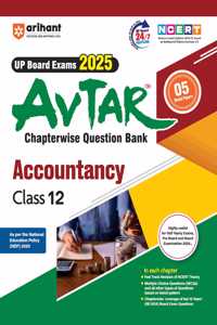 UP BOARD PARIKSHA 2025 AVTAR CHAPTERWISE QUESTION BANK- ACCOUNTANCY CLASS 12