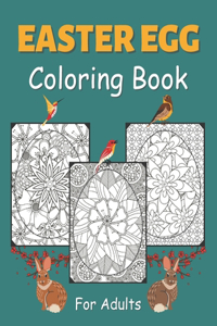 Easter Egg Coloring Book for Adults