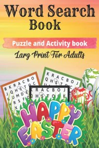 Word Search BOOK Puzzle and activity Book Larg Print For Adults