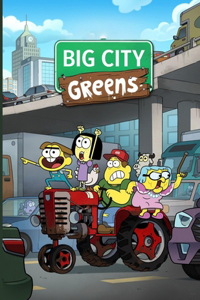 BIG CITY GREENS coloring book