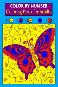 Color By Number Coloring Book for Adults