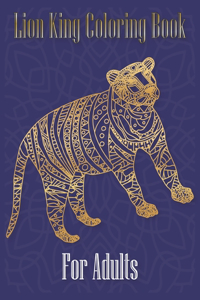 Lion Coloring Book For Adults