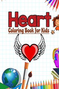 Heart Coloring book for kids