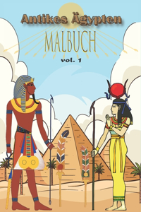 Antikes Ägypten Malbuch