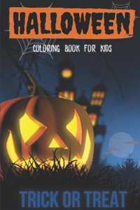 Halloween Coloring Book For Kids