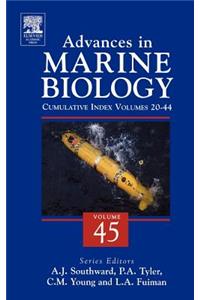 Advances in Marine Biology