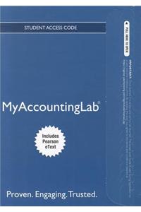 NEW MyAccountingLab with Pearson eText -- Access Card -- for Cost Accounting