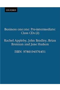 Business One: One Pre-Intermediate Class Audio CDs