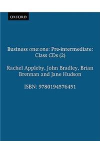Business One: One Pre-Intermediate Class Audio CDs