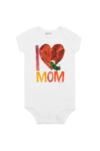 World of Eric Carle: I Love Mom Baby Bodysuit - 12 Mo