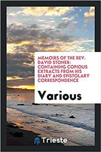 Memoirs of the Rev. David Stoner