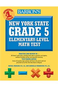 Barron's New York State Grade 5 Elementary-Level Math Test