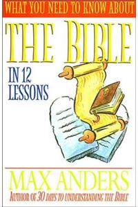 What You Need to Know about the Bible
