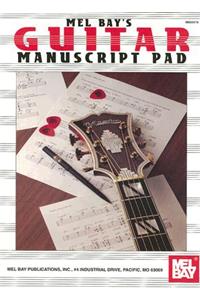 Guitar Manuscript Pad