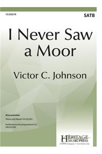 I Never Saw a Moor