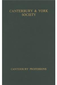 Canterbury Professions