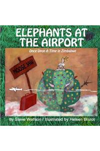 Elephants At The Airport