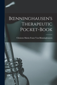 Boenninghausen's Therapeutic Pocket-Book