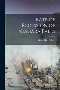 Rate of Recession of Niagara Falls