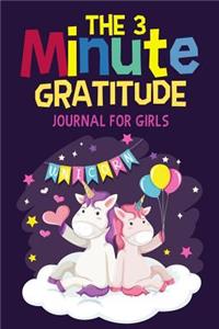 The 3 Minute Gratitude Journal for Girls